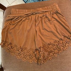 Cute cut out shorts